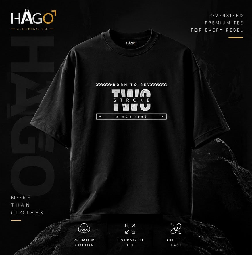 RX100 LEGACY Special Edition 240 GSM Heavyweight Oversized Tees