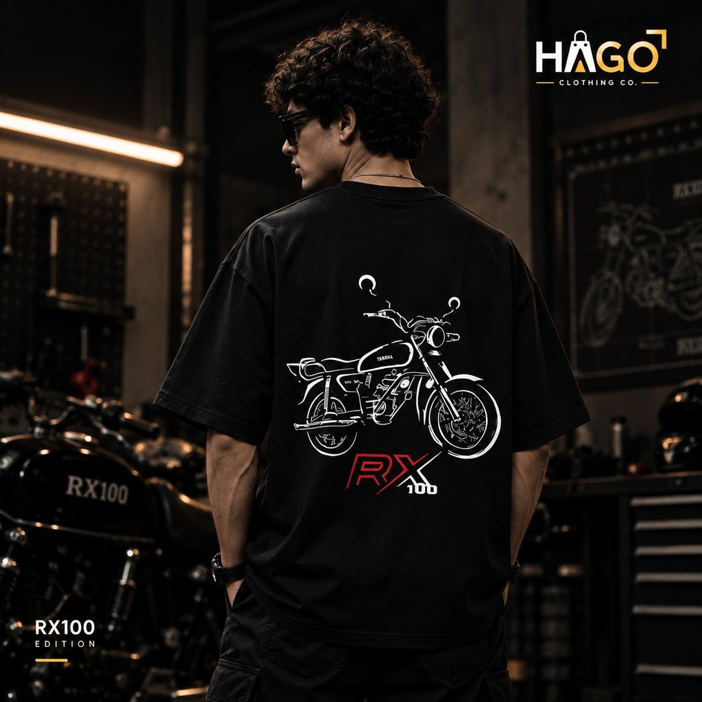 RX100 LEGACY Special Edition 240 GSM Heavyweight Oversized Tees