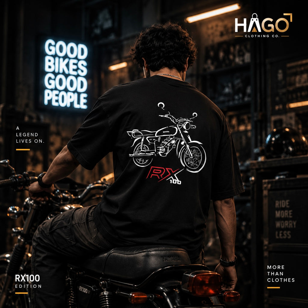 RX100 LEGACY Special Edition 240 GSM Heavyweight Oversized Tees