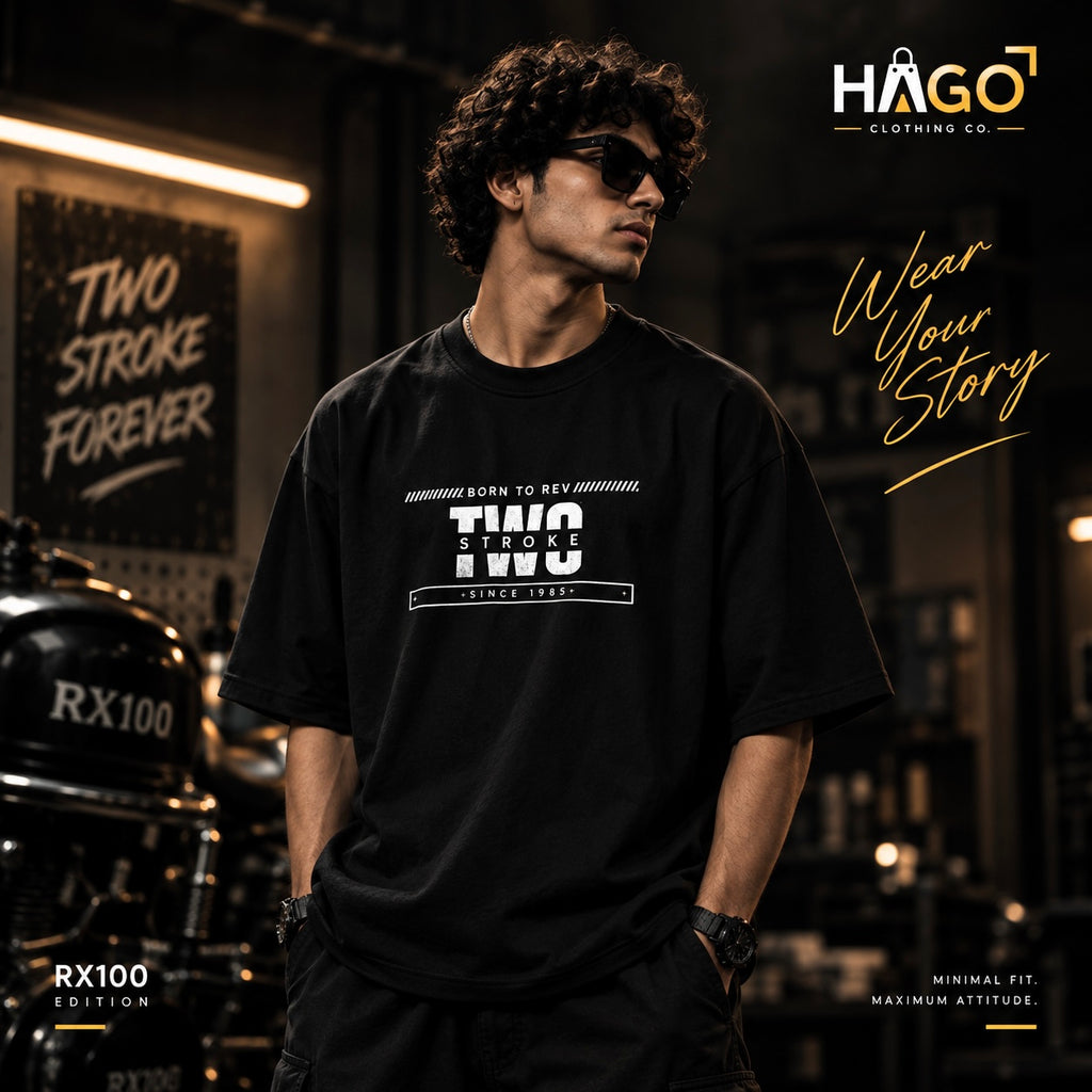 RX100 LEGACY Special Edition 240 GSM Heavyweight Oversized Tees